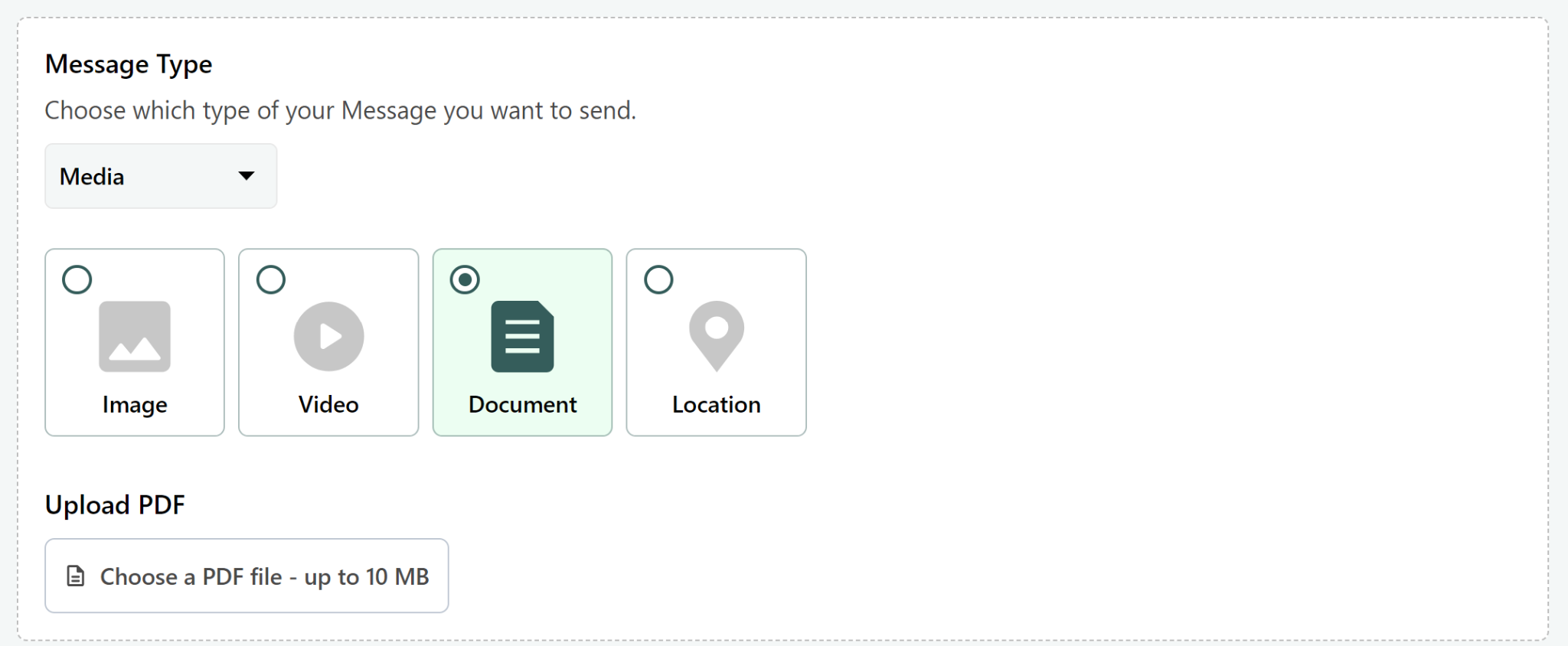 Templates screen screenshot 3