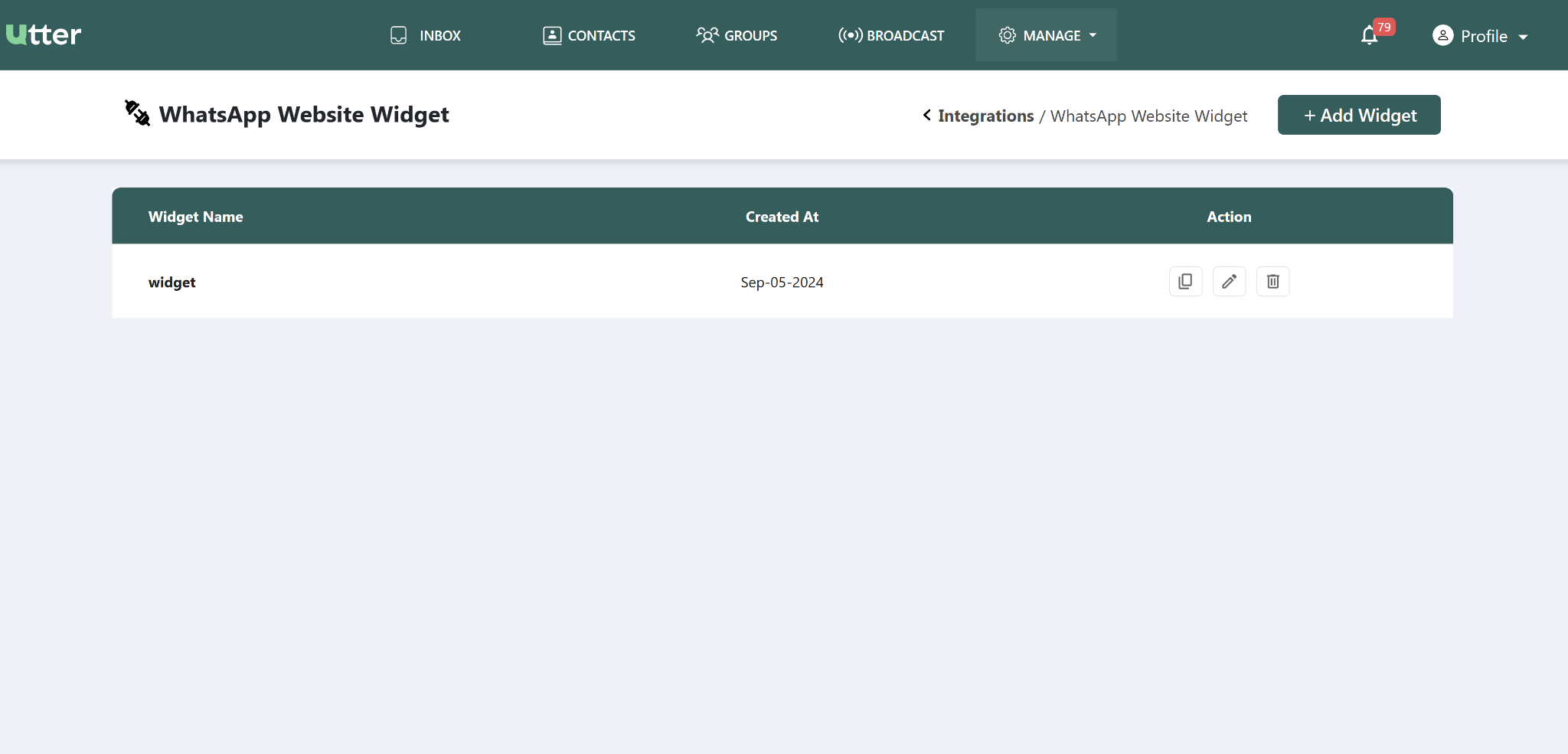 WhatsApp Widget screenshot 4