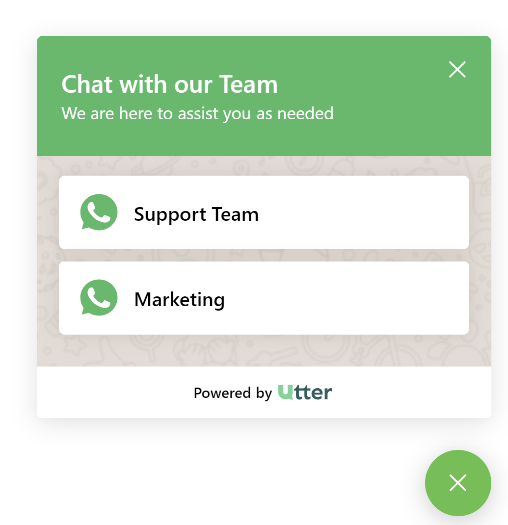 WhatsApp Widget screenshot 6