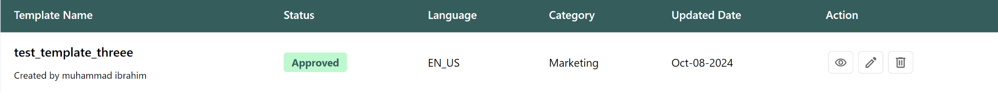 Templates screen screenshot 9